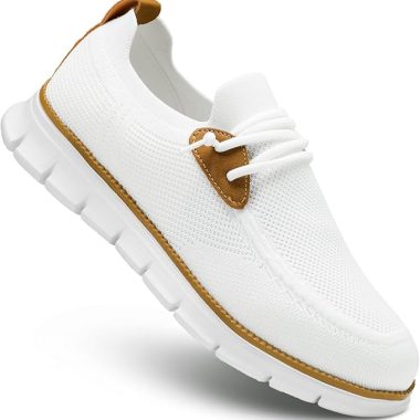 Mens Casual Loafers Shoes Slip On Fashion Walking Dress Sneakers Business Oxfords Work Lightweight Soft Sole Zapatos