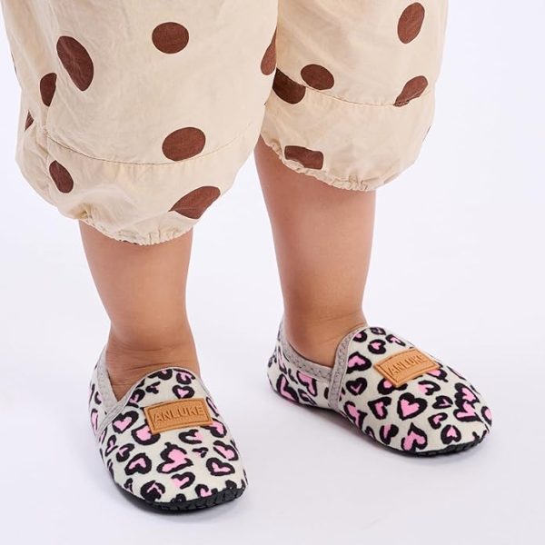 ANLUKE Kids Toddler Slippers Boys Girls Indoor House Shoes Non-Slip Slippers Socks Outdoor Warm Walking Shoes - Image 3