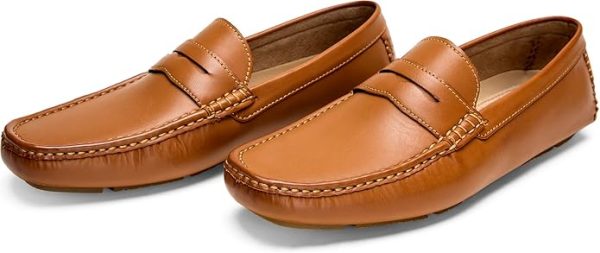 Jousen Men's Loafers Casual Slip On Shoes Soft Penny Loafers for Men Lightweight Driving Boat Shoes - Image 3