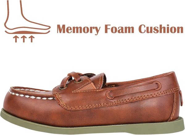 HOMEHOT Boys Dress Shoes Casual School Shoes Slip on Boys Loafers (Toddler/Little Kid/Big Kid) - Image 3