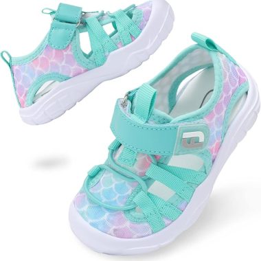 JOINFREE Toddler Boys Girls Water Shoes Breathable Qucik Dry Sport Beach Sandals Lightweight Barefoot Flexible